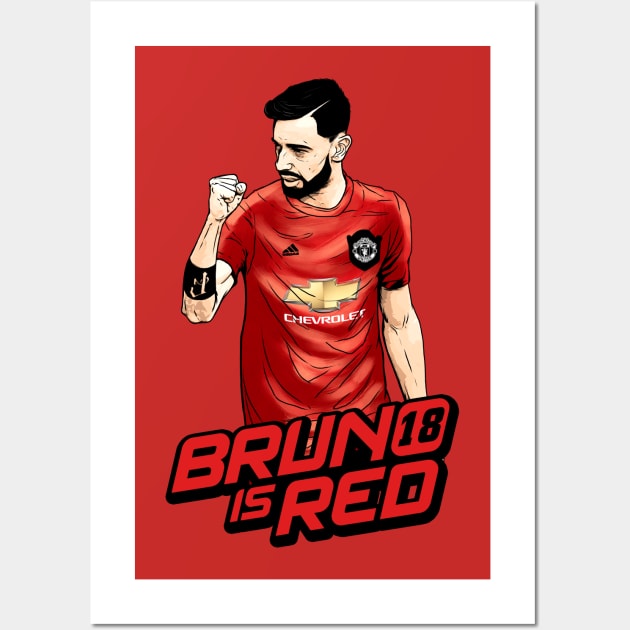 bruno borges fernandez the playmaker Wall Art by brandonluo